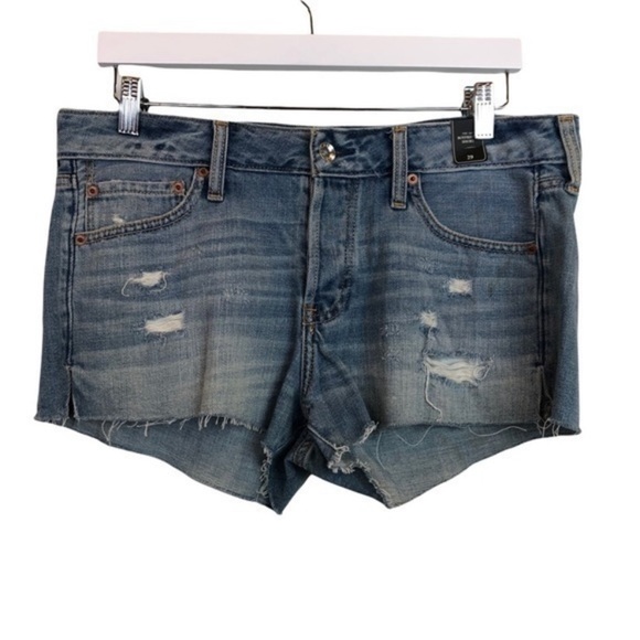 Abercrombie & Fitch Boyfriend Shorts New - Picture 1 of 9